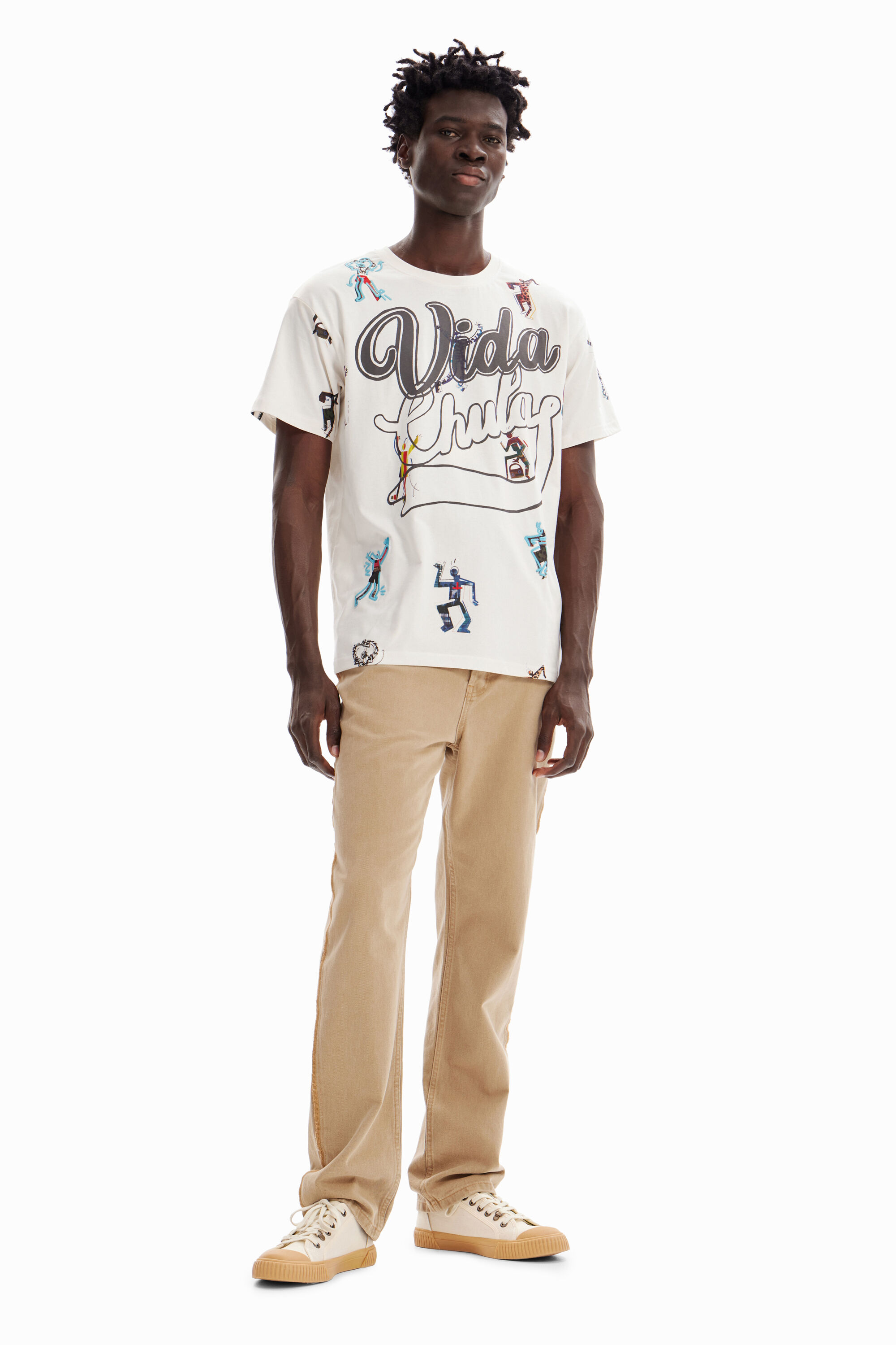 Short-sleeve dancing T-shirt