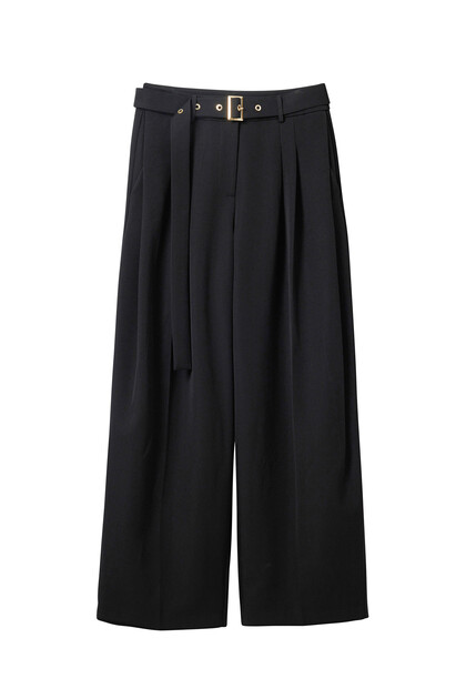 Wide tailored trousers