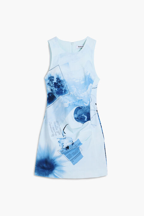 COLLAGE SHORT DRESS