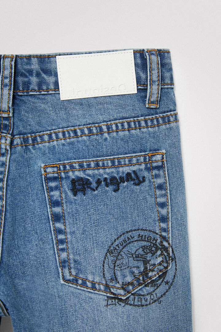 Straight tiger jeans | Desigual