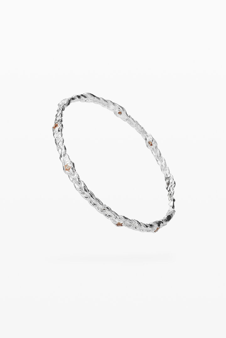 Bracelet étoiles plaqué argent Zalio