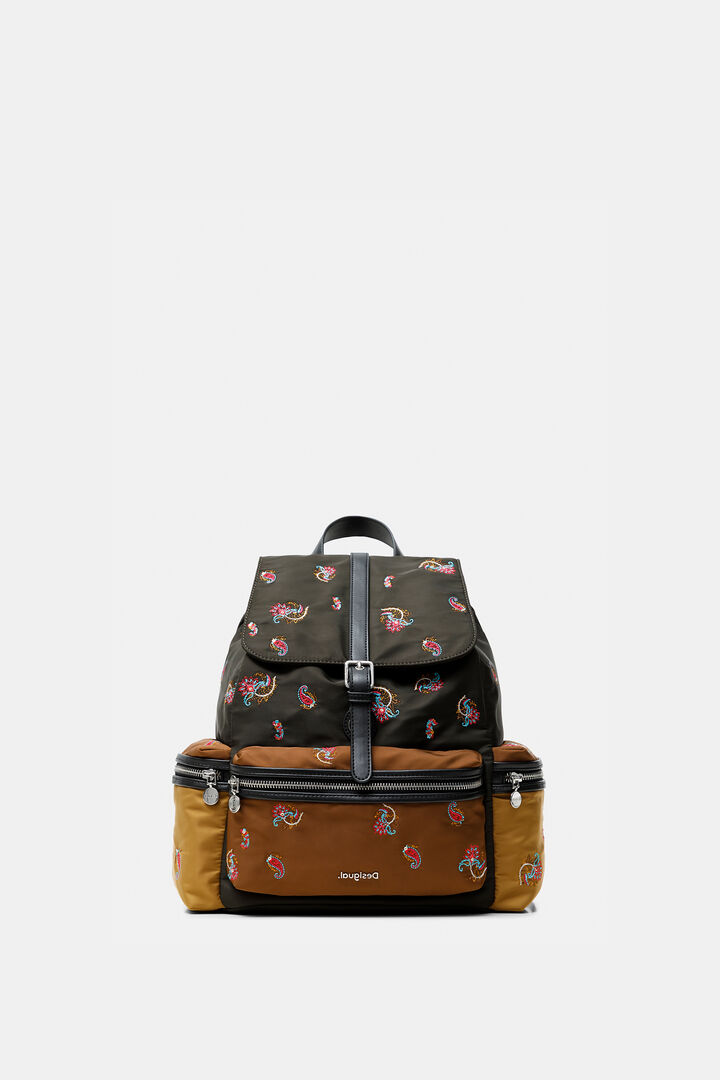 Medium paisley backpack | Desigual