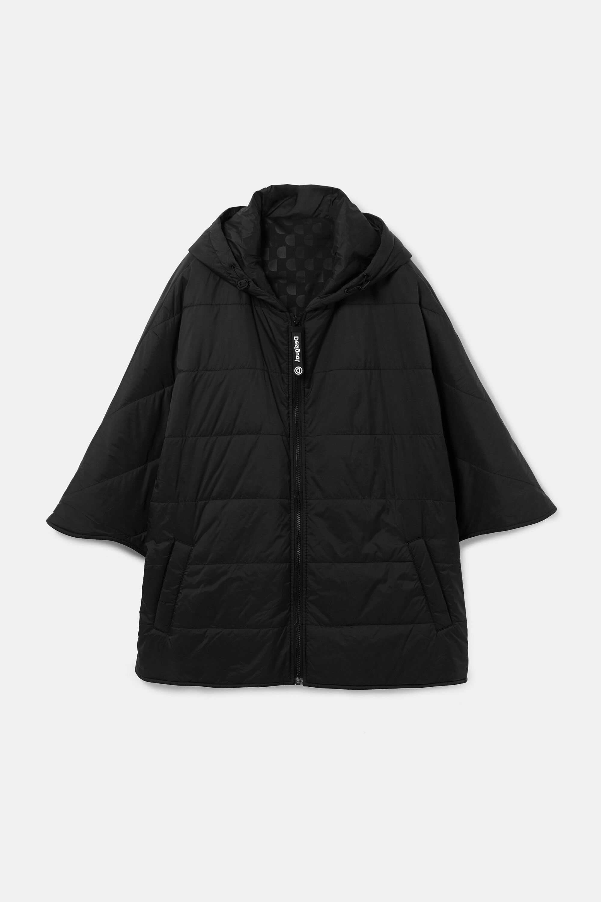 Poncho doudoune clearance