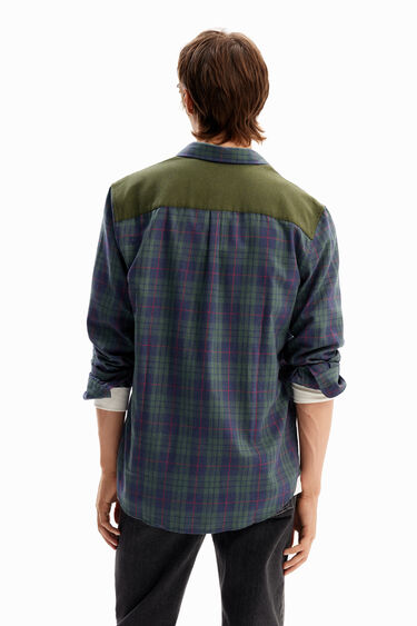 Plaid flannel shirt | Desigual