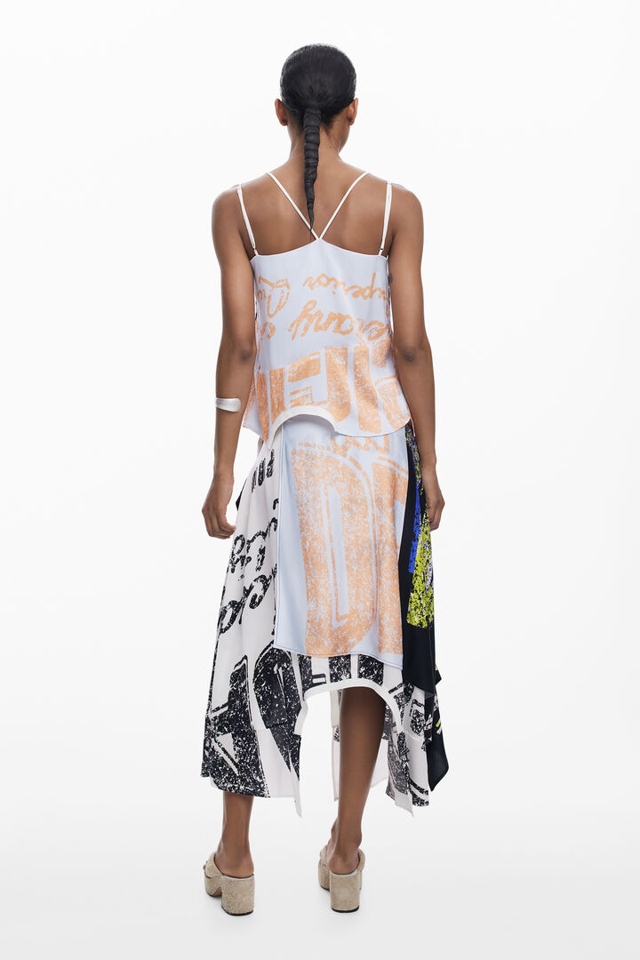 Camiseta doble tirante | Desigual