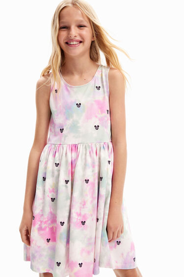 Disney's Mickey Mouse watercolour dress | Desigual