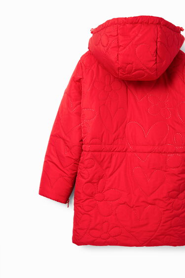 Padded heart coat | Desigual