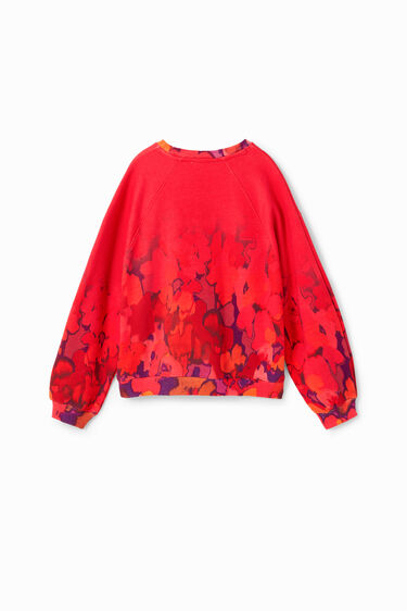 Sudadera flores acuarela | Desigual