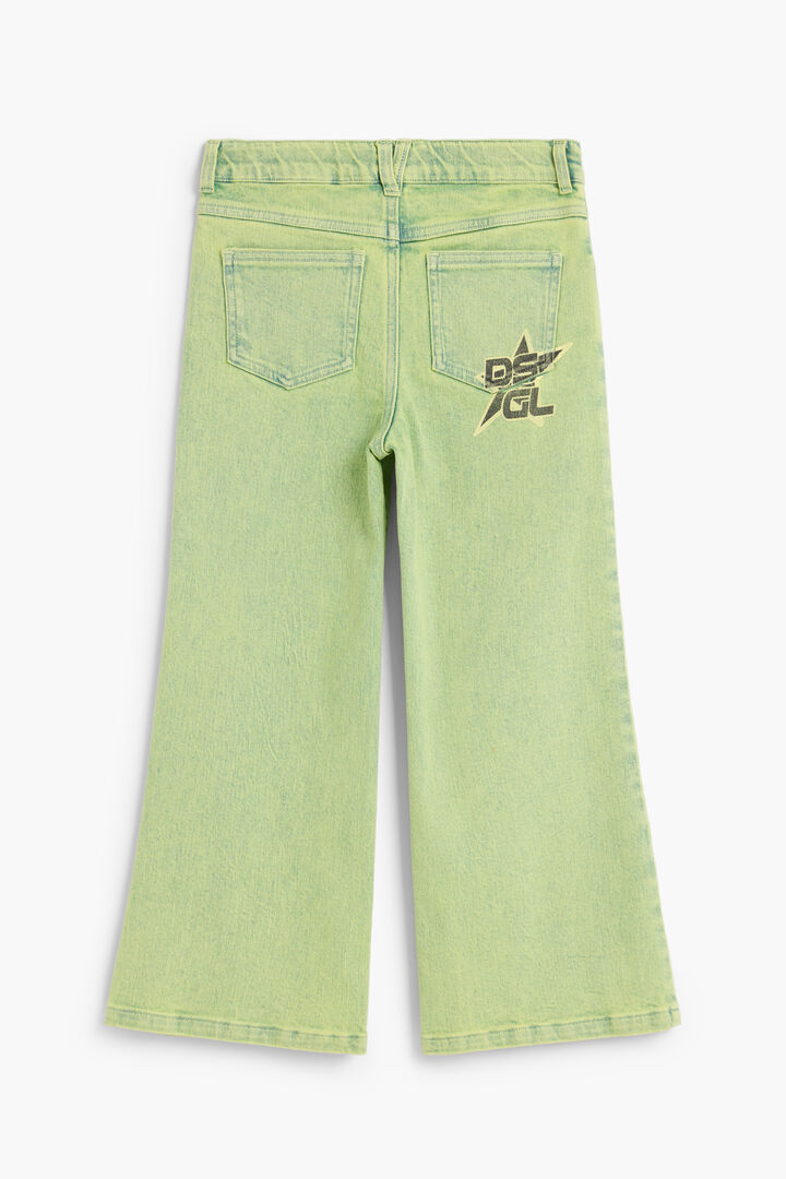 Charm denim trousers