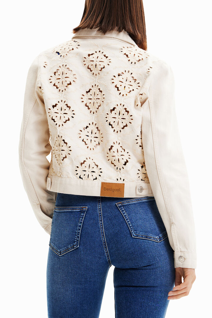 Die-cut denim jacket | Desigual