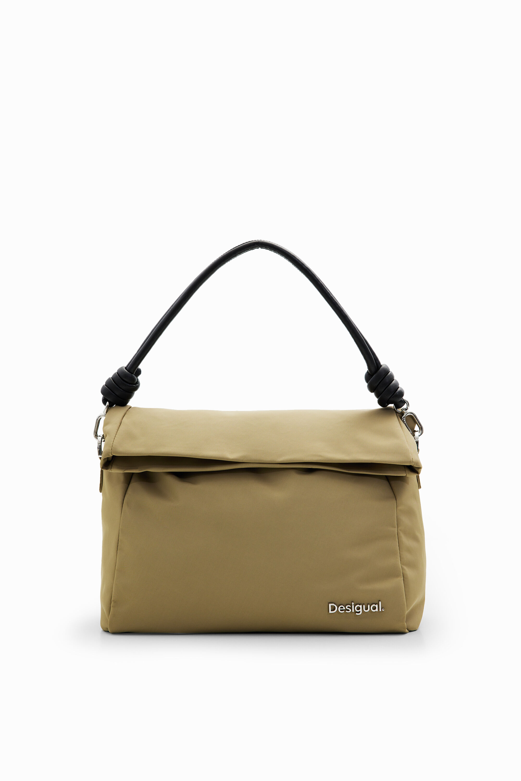 Desigual M Multi-position Padded Bag In Green
