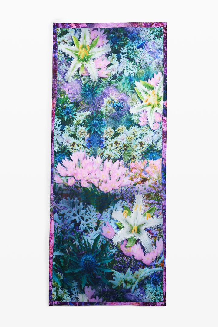 Foulard rectangular Garden