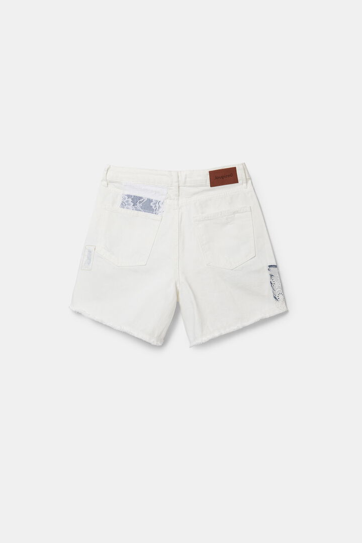 Pantalón short patch | Desigual