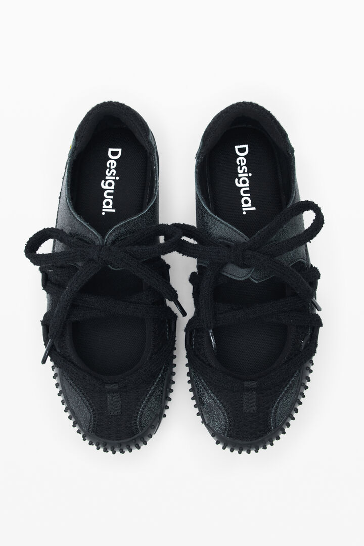 Leather lace-up sneaker | Desigual