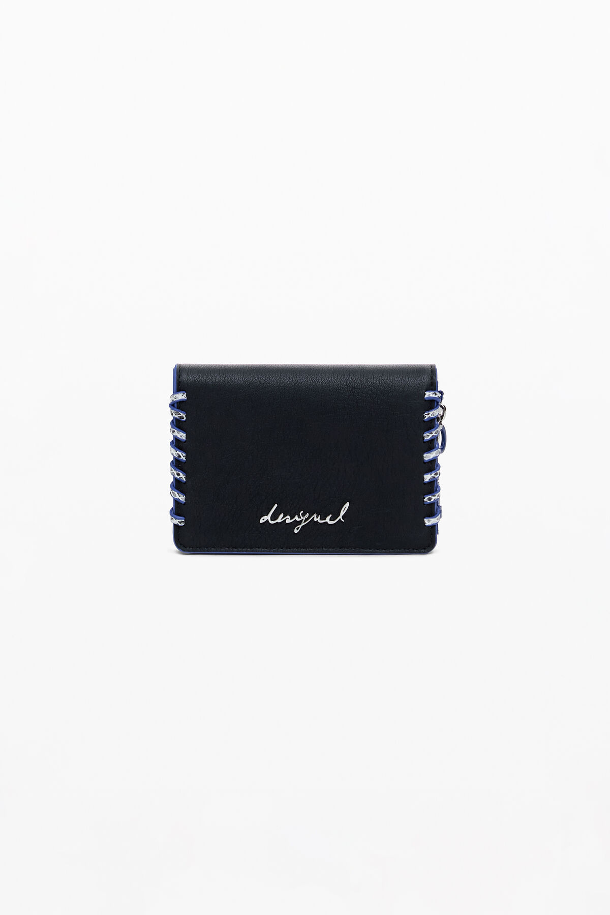 Medium detachable stitched wallet