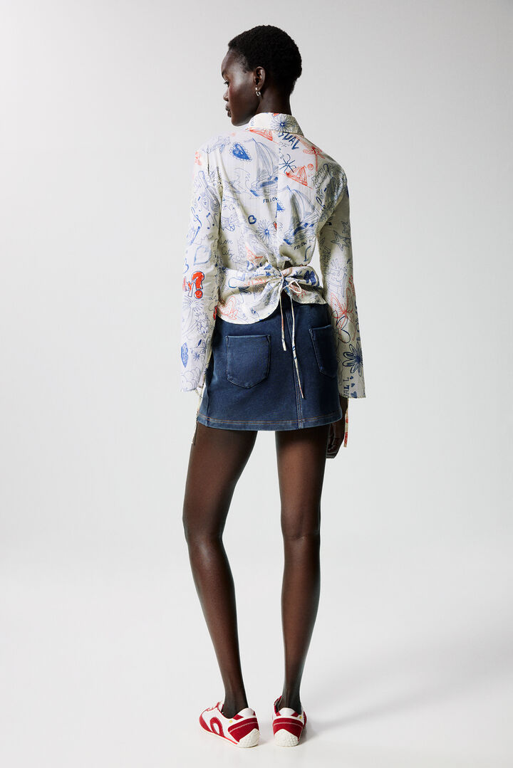 Jupe courte en jean | Desigual