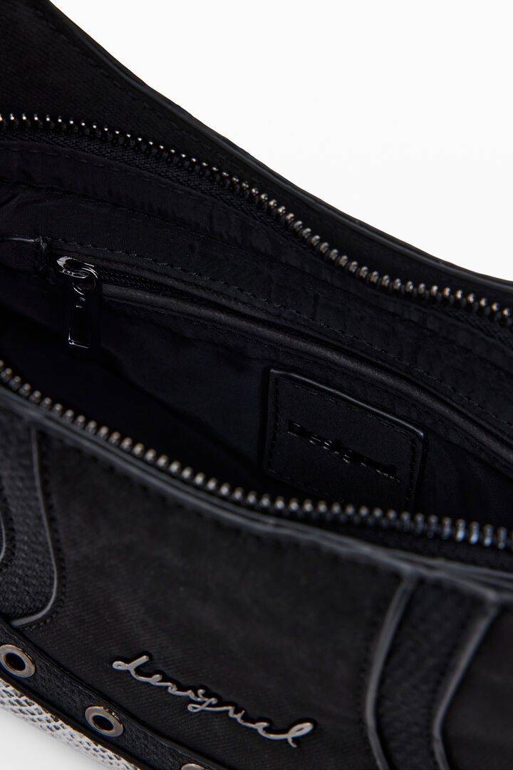 Bolso serpiente tachuelas pequeño | Desigual