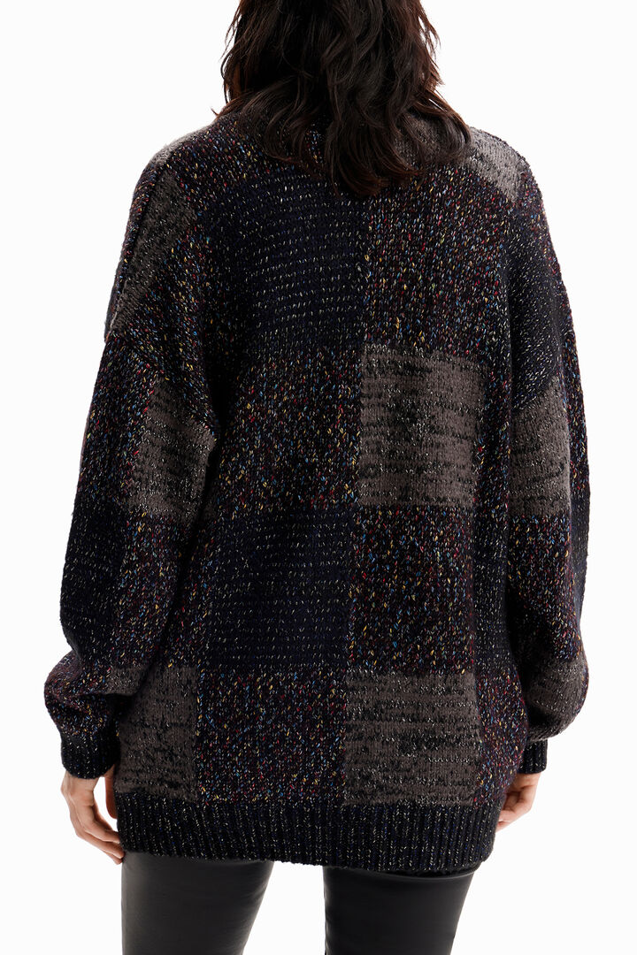 Oversize check cardigan | Desigual