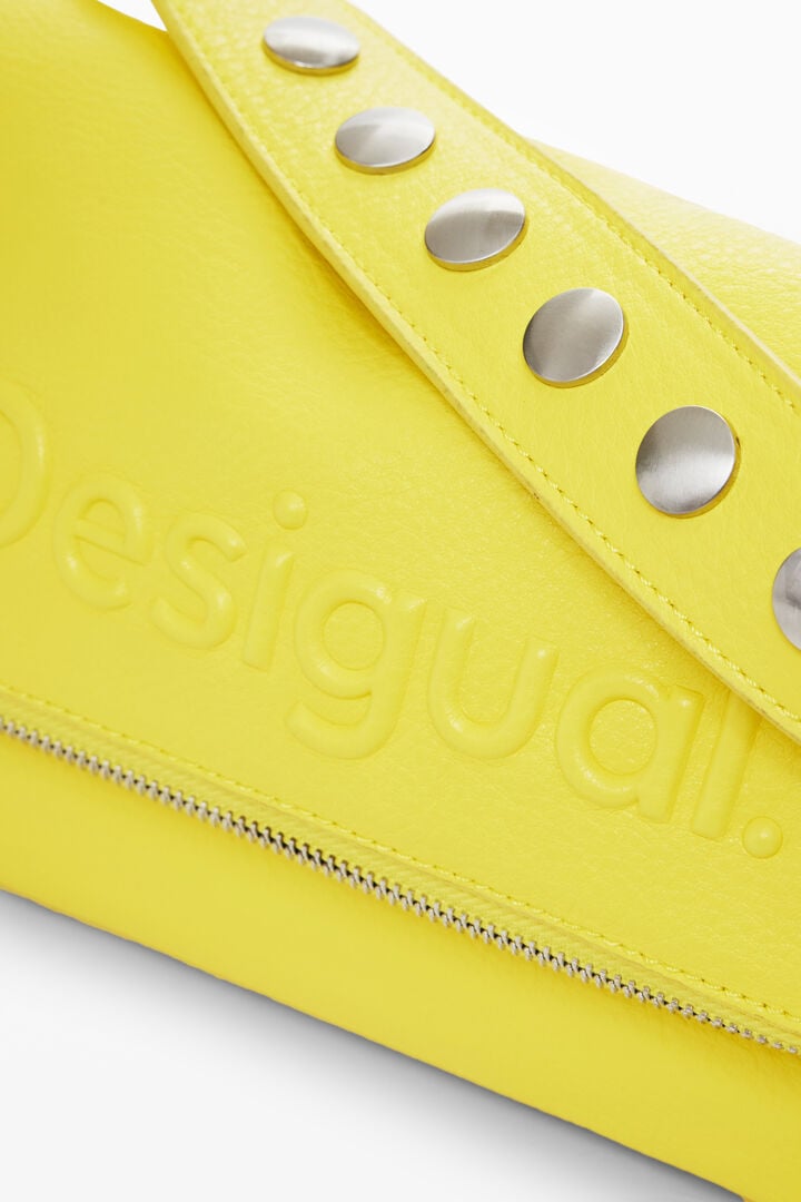 Bolso efecto piel logo | Desigual