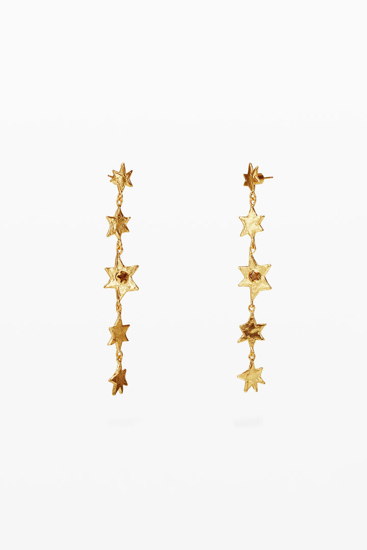 Zalio star cascade earrings