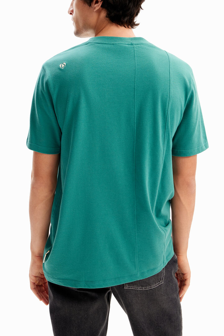Plain seamed T-shirt | Desigual