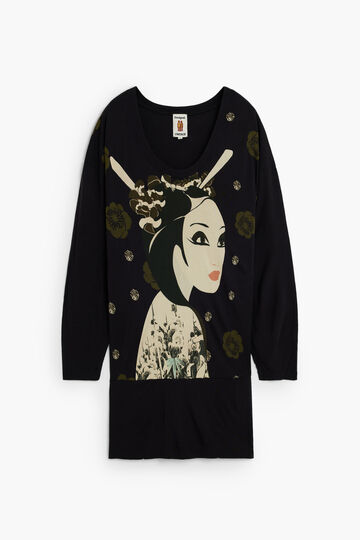 rochie mini cu imprimeu vintage | Desigual