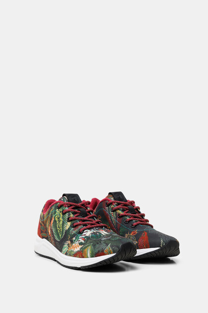 Tropical running sneakers