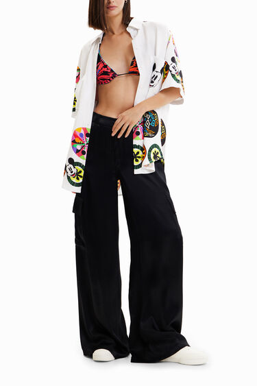 Camisa lino Mickey Mouse M. Christian Lacroix | Desigual