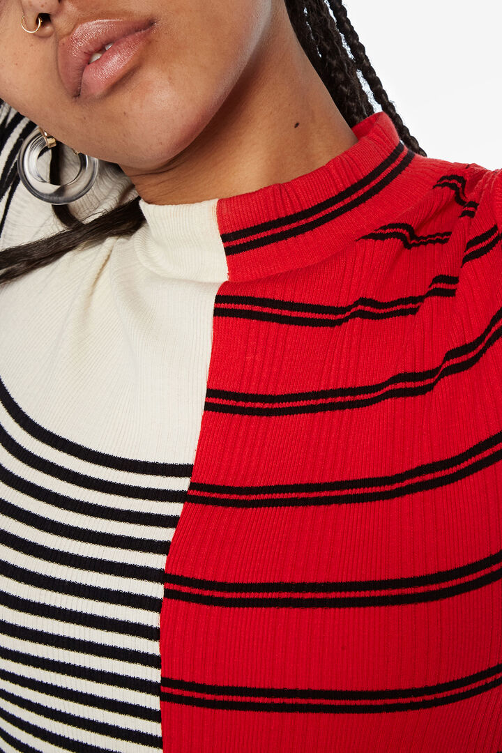 Striped T-shirt midi-dress | Desigual