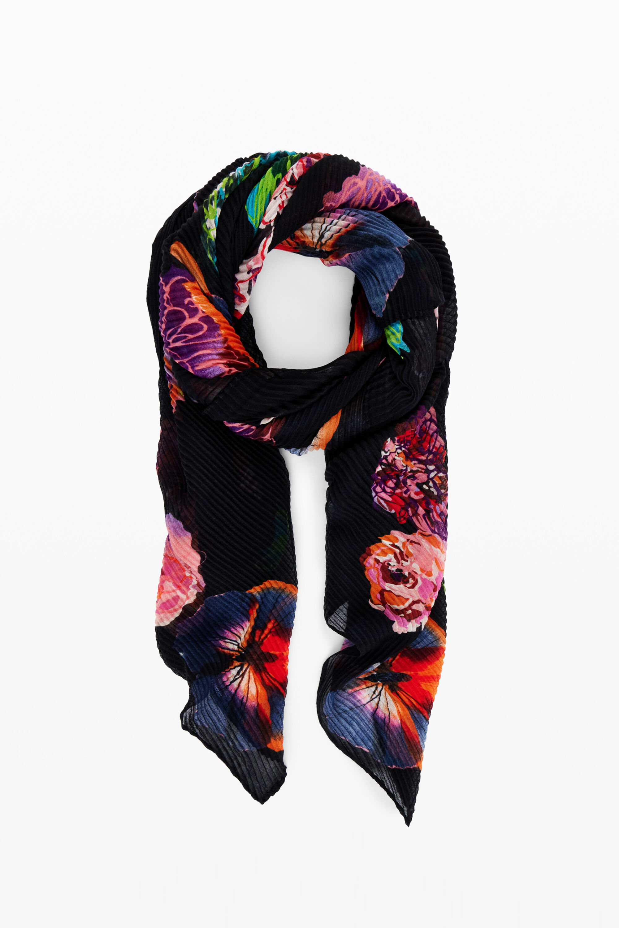 Floral scarf M. Christian Lacroix women s I Desigual