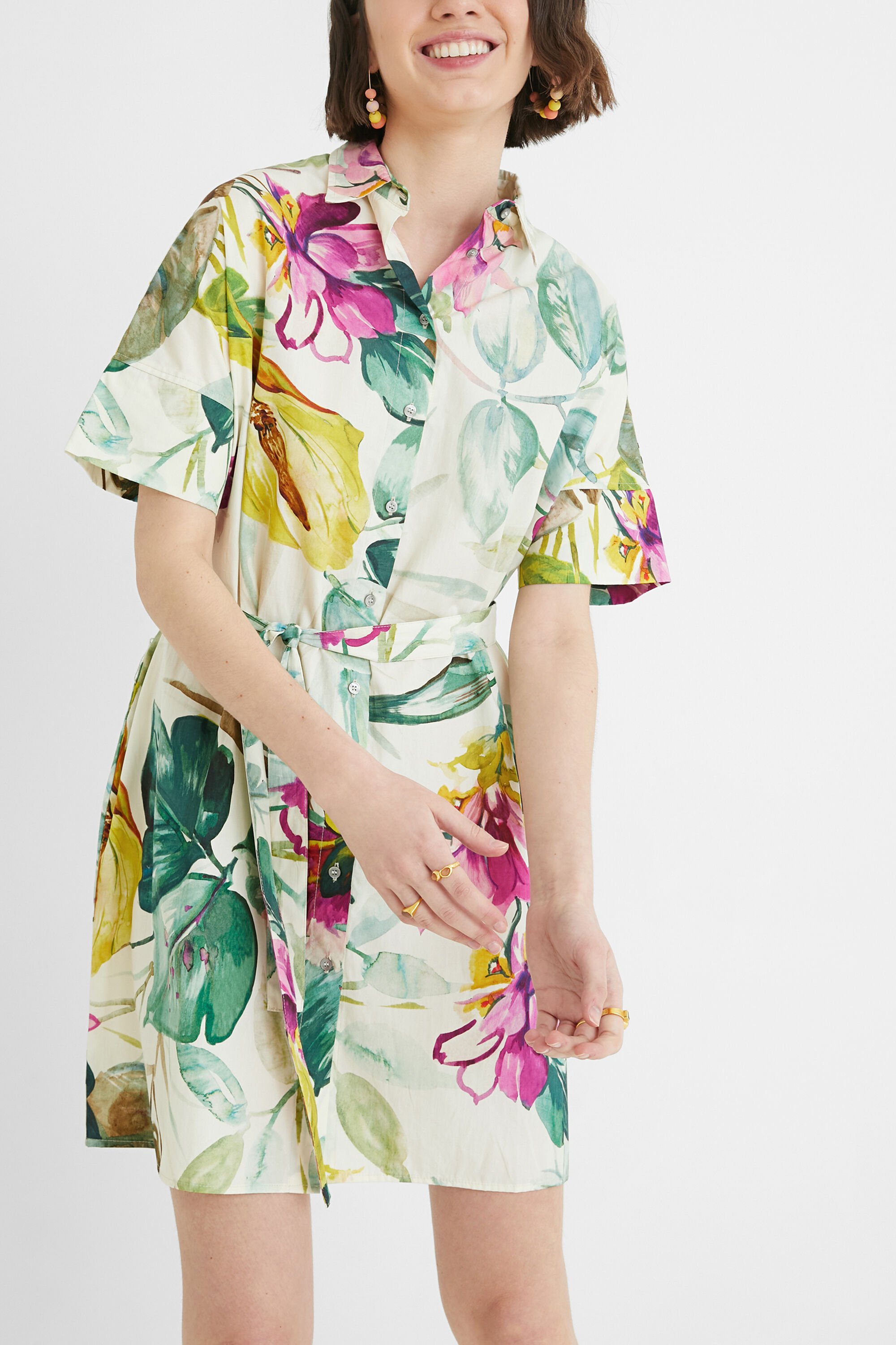 Vestido safari desigual best sale