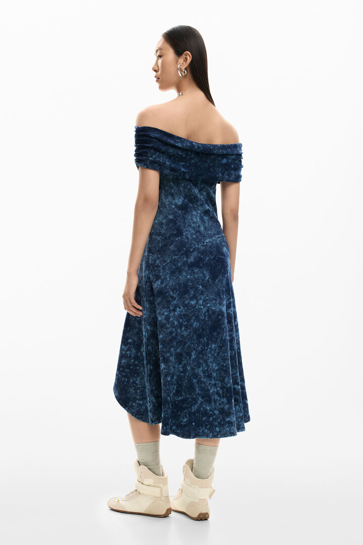 Vestido tie-dye asimétrico | Desigual