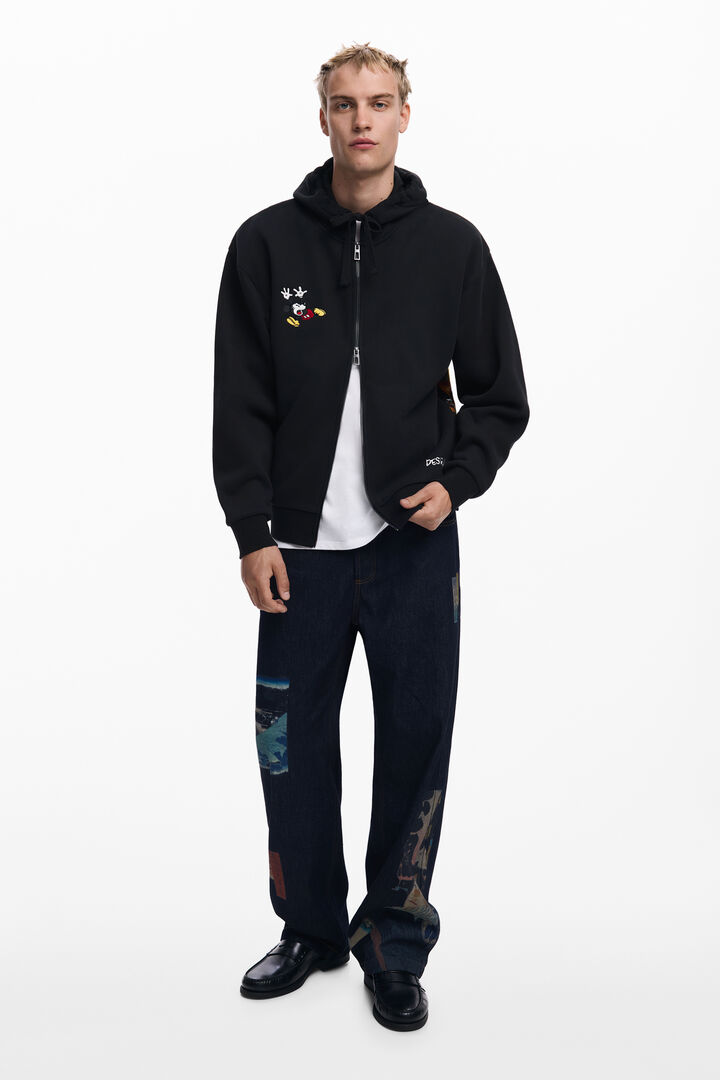 Mickey Mouse™ zip-up sweatshirt | Desigual
