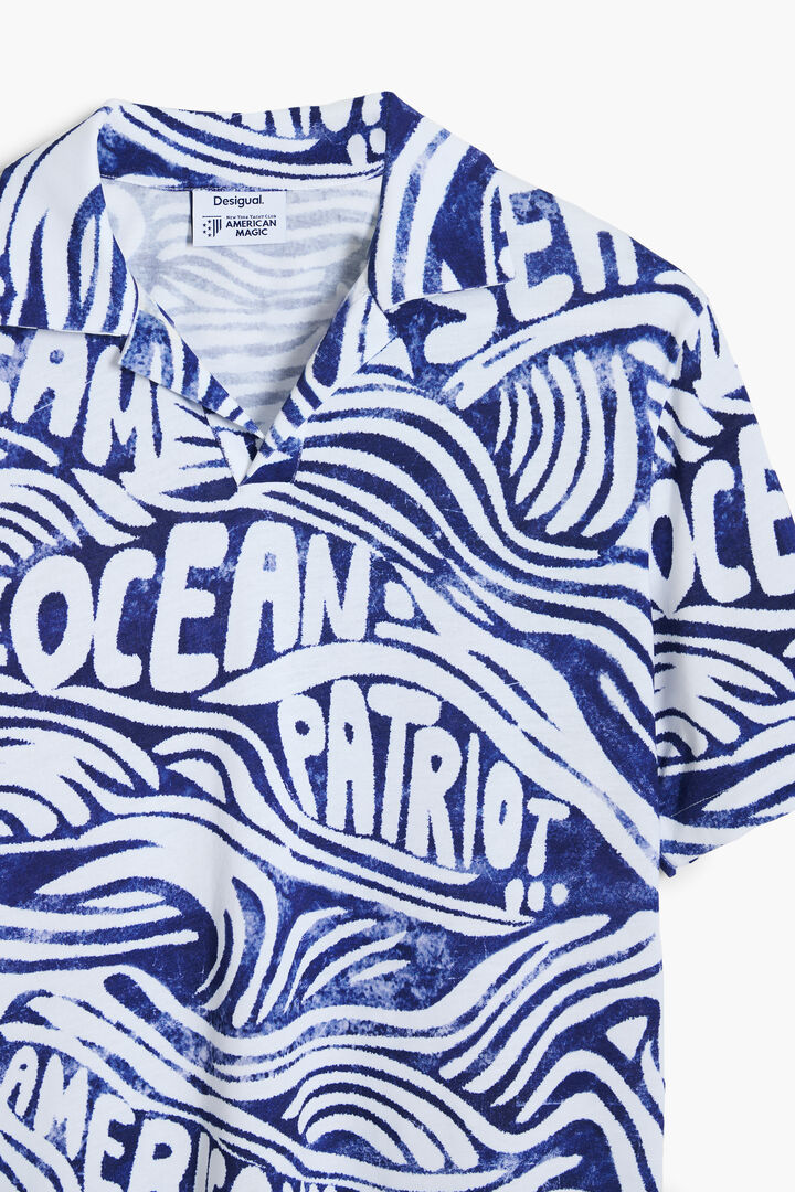 Blue American Magic shirt | Desigual