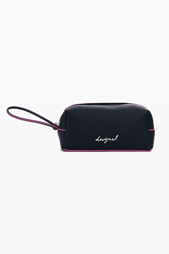 MEDIUM ELONGATED WALLET WITH STITCHING