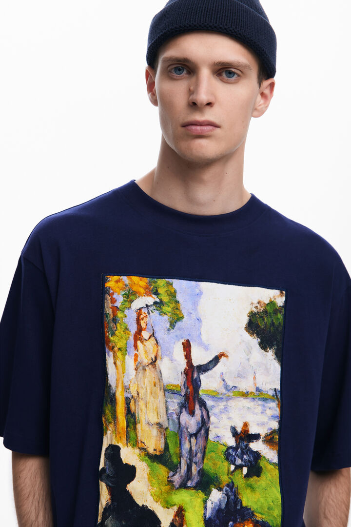 Paint print T-shirt | Desigual