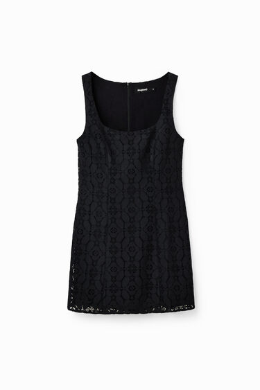 Vestido corto encaje | Desigual