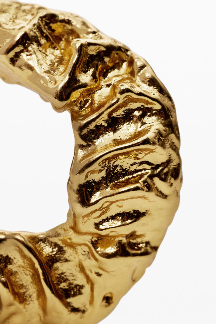 Orecchini asimmetrici placcati oro e argento Zalio | Desigual
