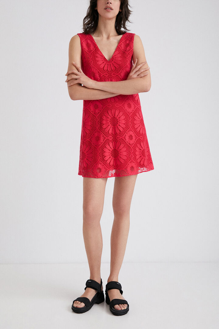 レース ミニワンピース | Desigual