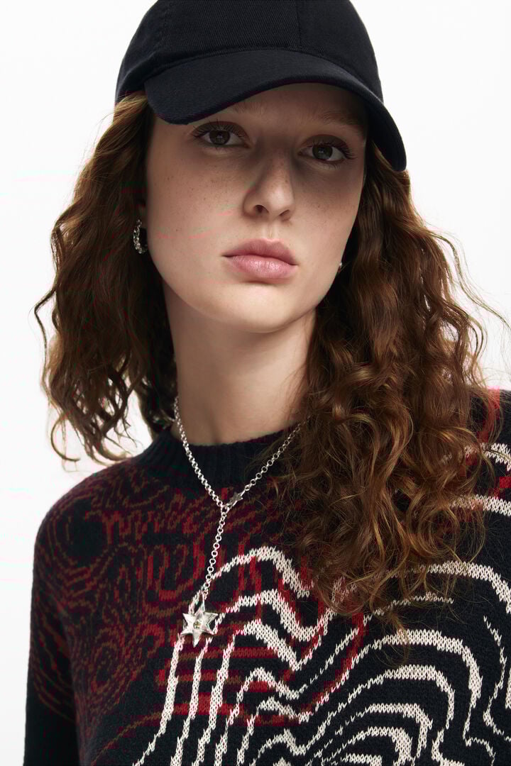 Wave knit sweater designed by M. Christian Lacroix | Desigual