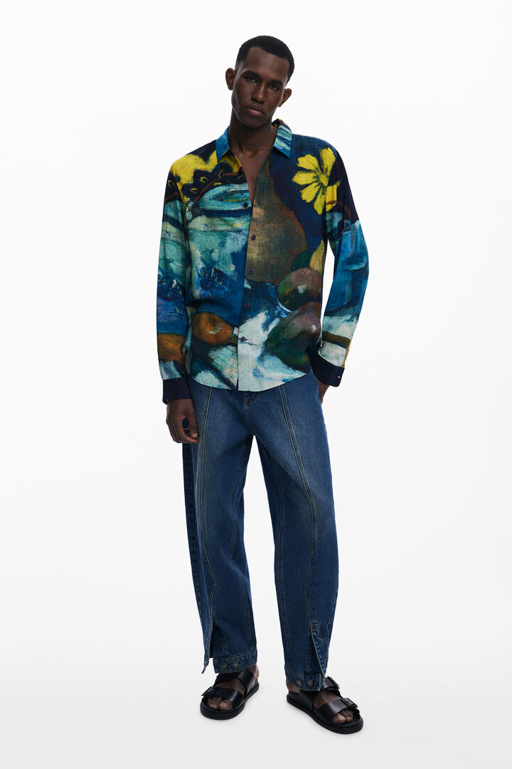 Chemise à manches longues bodegón | Desigual