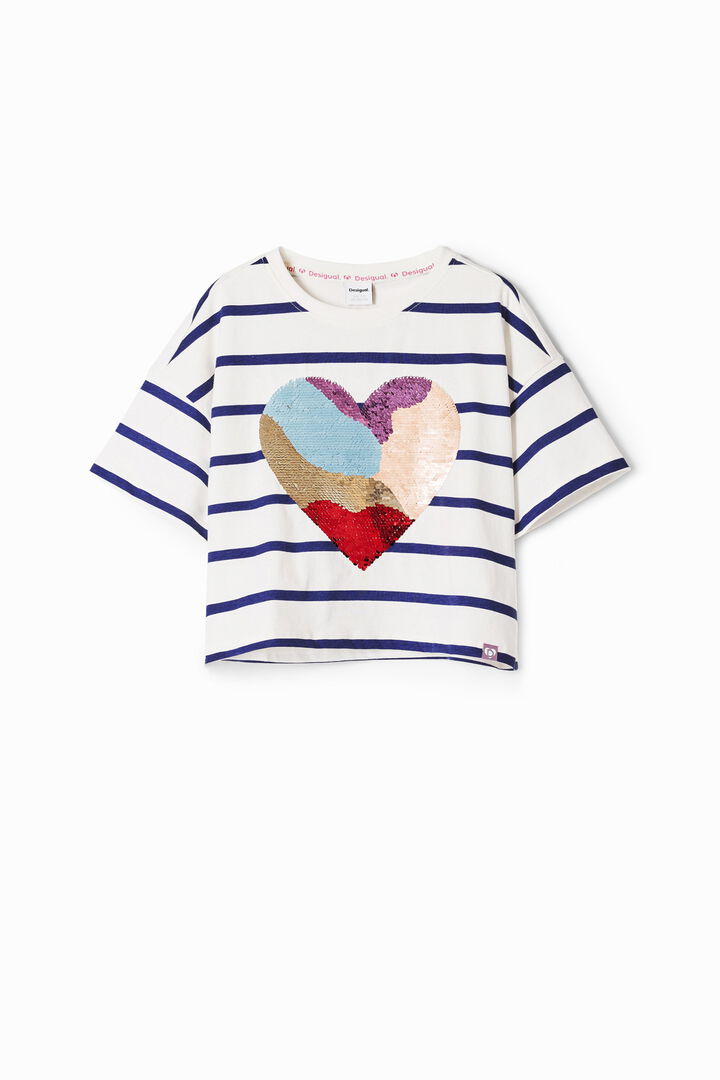 Heart stripe dress | Desigual