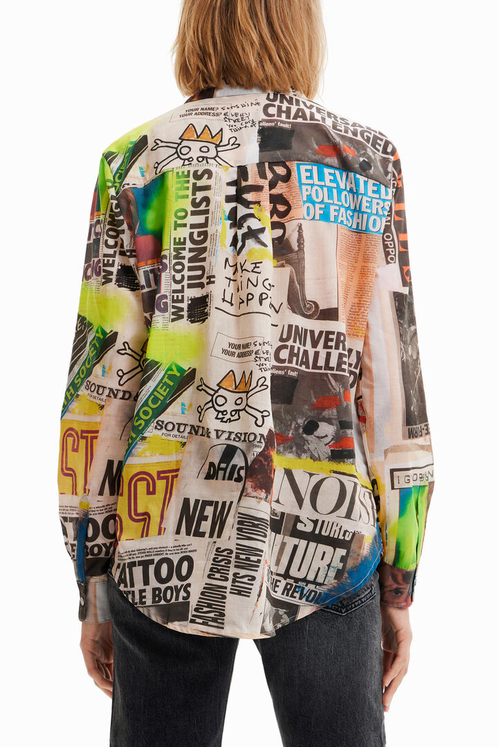 Newspaper shirt | Desigual