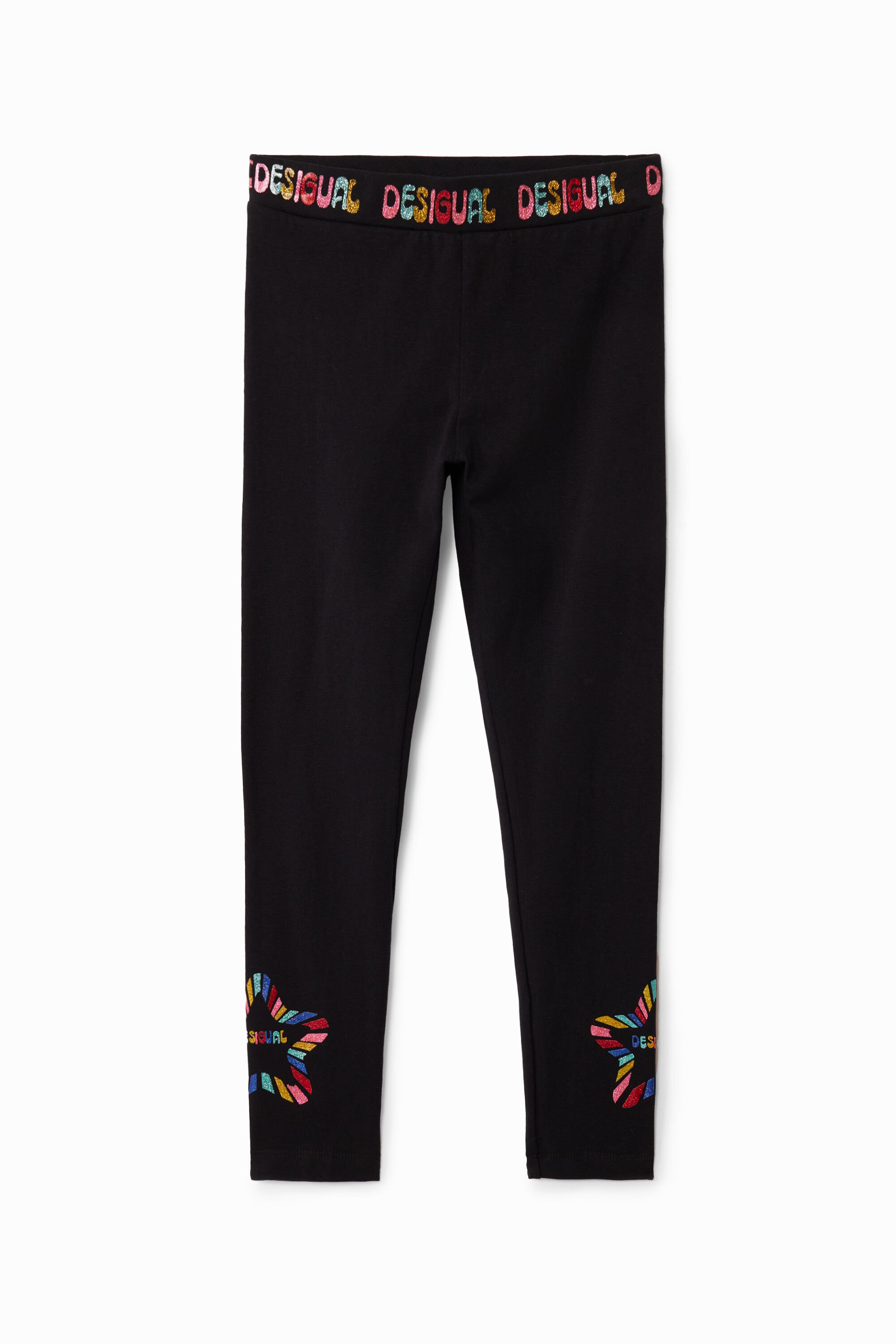 Desigual Long leggings Kids Cotton Black S
