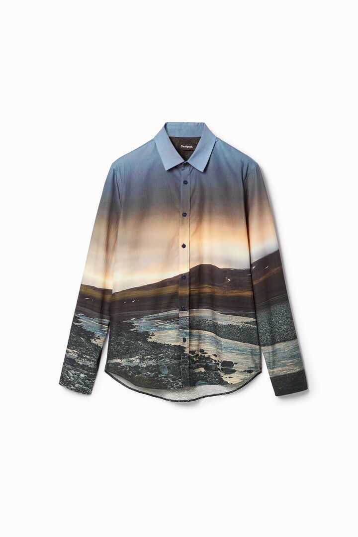 Camicia fotografica paesaggio | Desigual