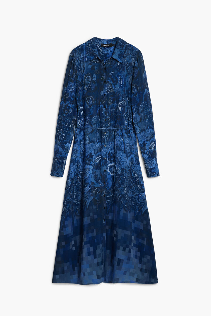 Robe chemise Paisley | Desigual