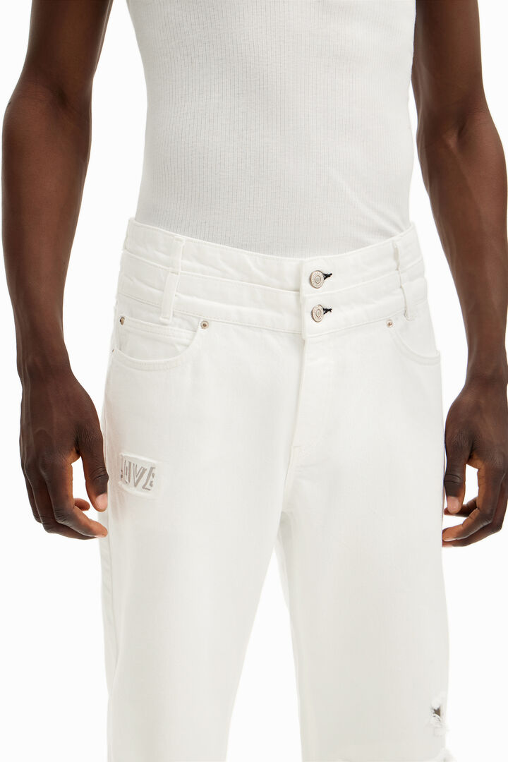 Long denim pants | Desigual