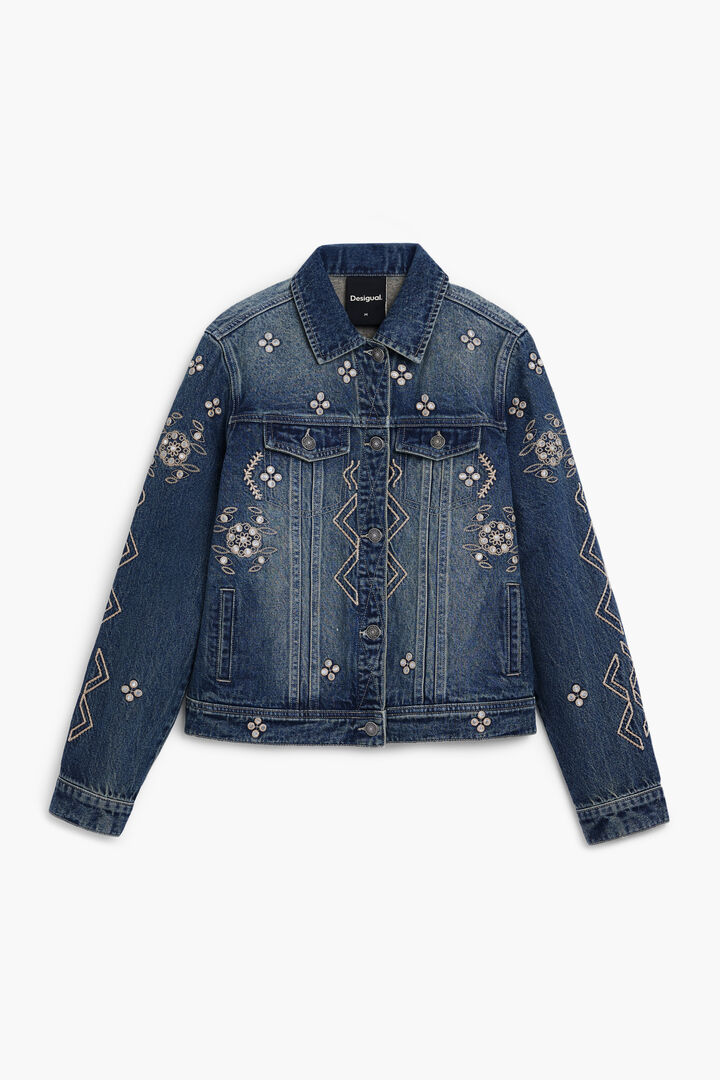 Jeansjacke mit Spiegeln | Desigual