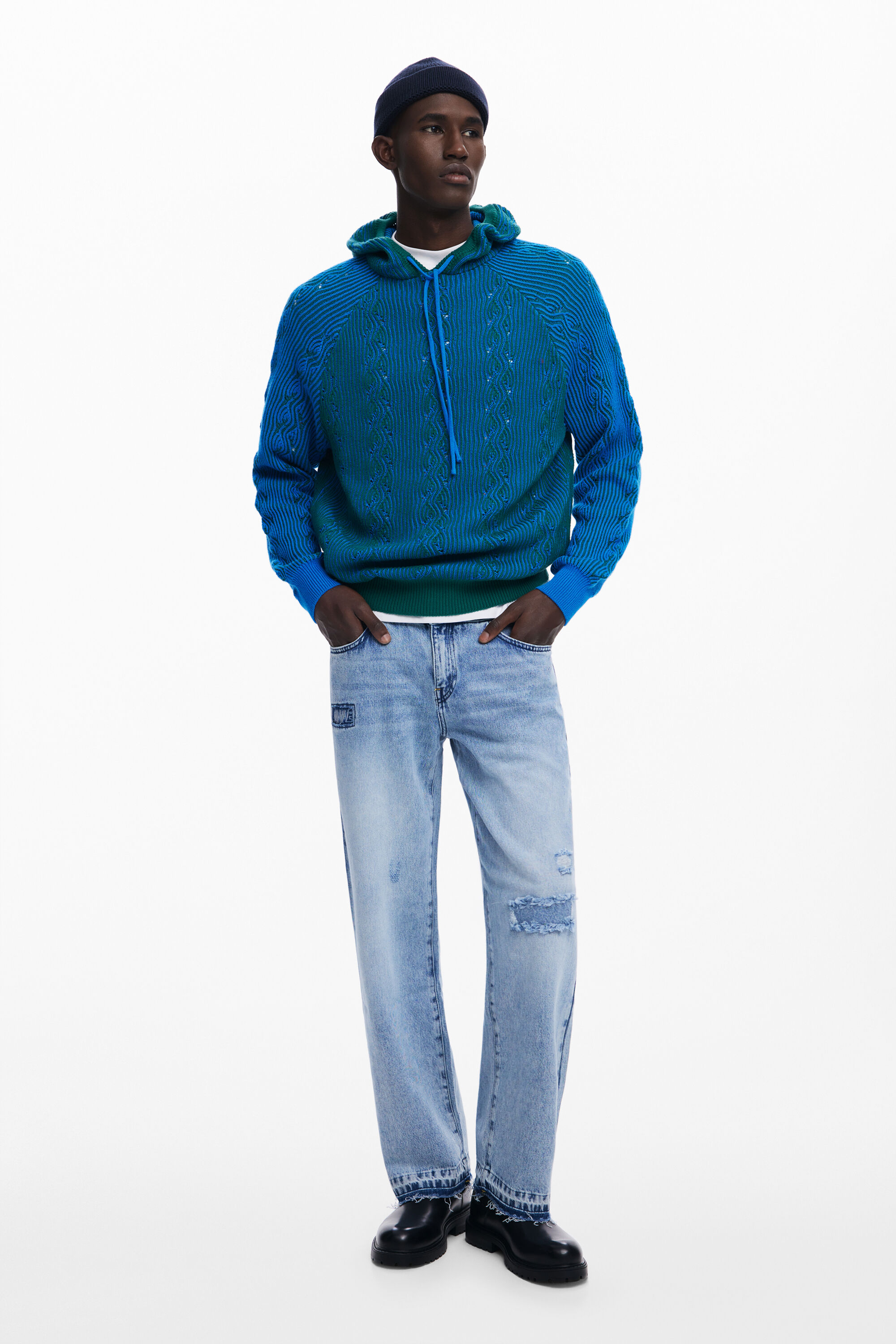 Pantalon a double taille