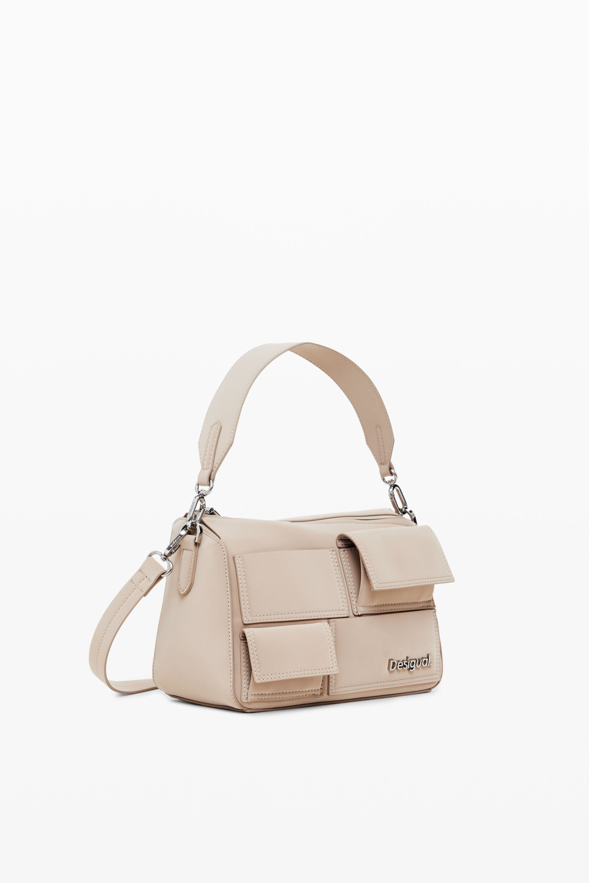 Bolso de hombro multibolsillos de mujer I Desigual